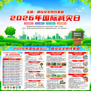 2026国际减灾日