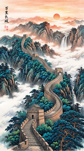 长城风景画