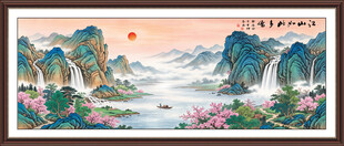 大厅山水画