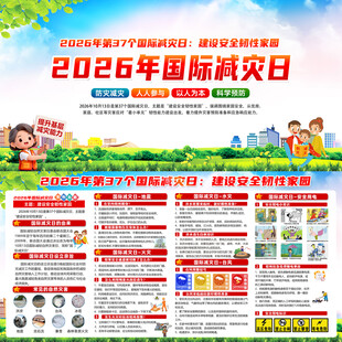 2026年国际减灾日