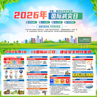 2026年国际减灾日