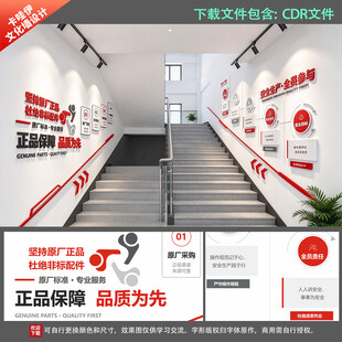 楼梯质量安全文化墙