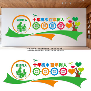 学校教育校园文化墙