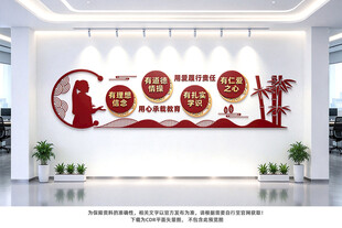 四有好老师文化墙