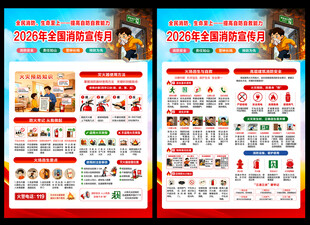 2026消防宣传单