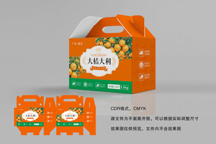 砂糖桔包装 蜜桔礼盒 砂糖橘 