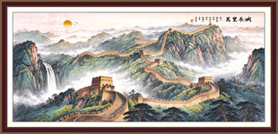 盛世长城 万里长城背景墙