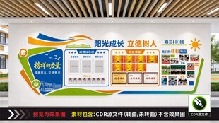 校园立德树人文化墙