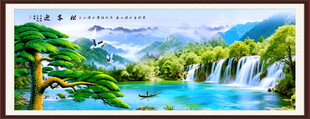 高清山水瀑布
