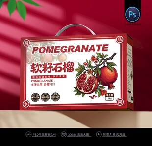 软籽石榴包装
