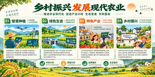 乡村振兴展板