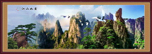 巨幅山水风景画